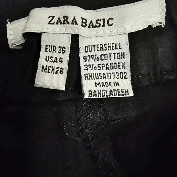 Zara Basic Bermuda Shorts 4 - Picture 4 of 4